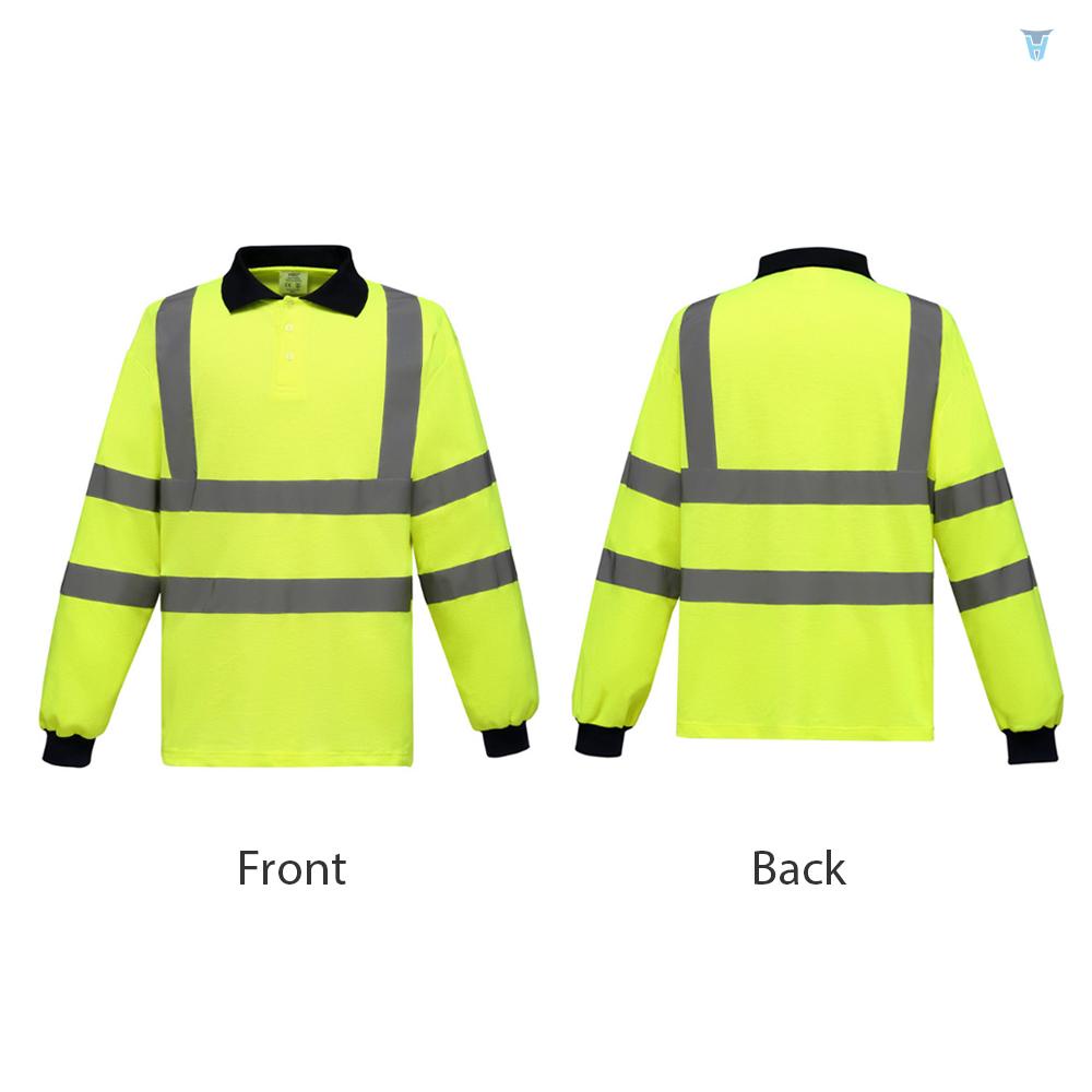 Áo Thun Tay Dài Phản Quang Thoáng Khí An Toàn Khi Xây Dựng