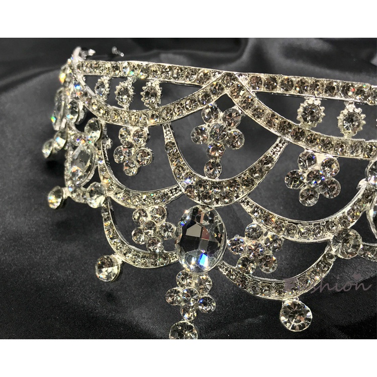 Vương Miện Đội Đầu Cô Dâu Nhiều Màu