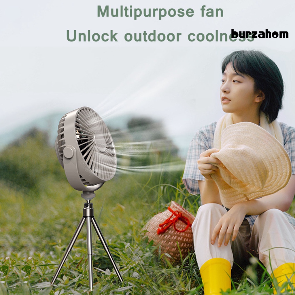 1 Bộ Quạt Làm Mát Không Dây Mini 2000mAh 3 Tốc Độ Bằng ABS Tích Hợp Đèn Ngủ Tiện Dụng