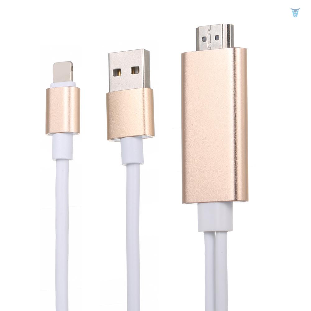 Cáp SạC ĐiềU HợP Giao Diện TV AV KèM Phụ KiệN Cho i-Phone 7 / 7 / Plus / 6S / 6 / Plus / 5S / 5