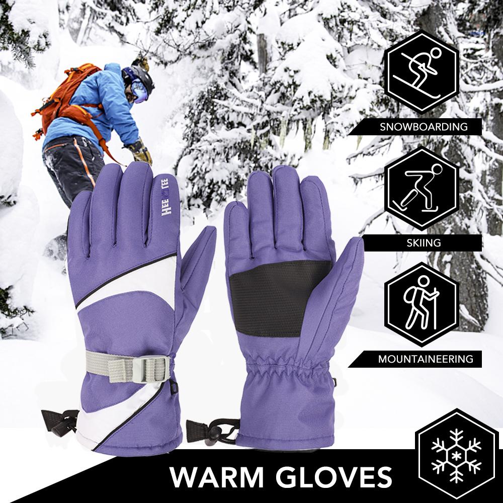 1 Đôi Găng Tay Giữ Ấm Bảo Vệ Toàn Diện Chống Thấm Nước Chống Gió Dùng Khi Lái Xe