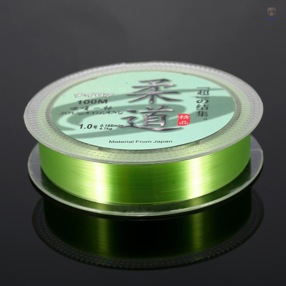 Cuộn Dây Câu Cá Dài 100m 0.6M 0.6M Chất Lượng Cao#-8# Cuộn Dây Câu Cá Chất Liệu Fluorocarbon Nylon