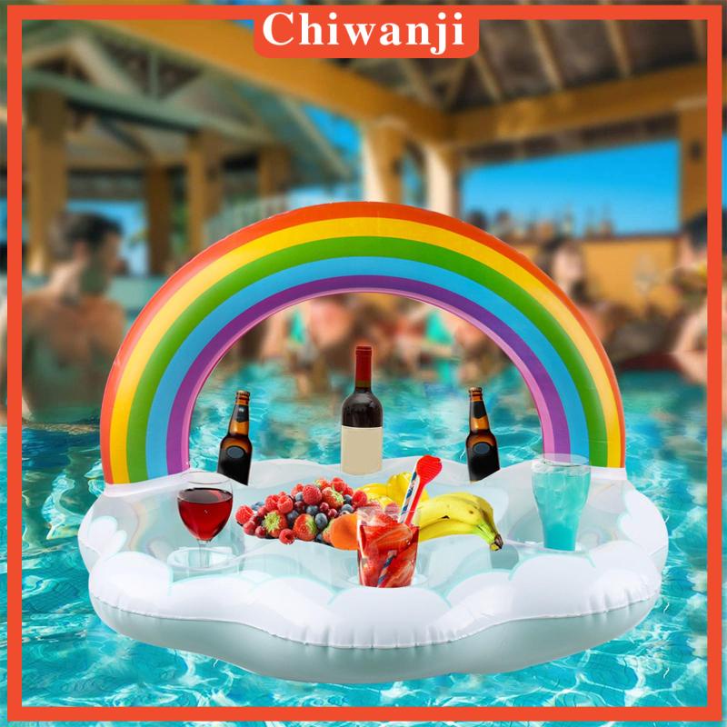 Phao Nổi Bơm Hơi Giữ Đồ Uống Có Giá Đỡ
