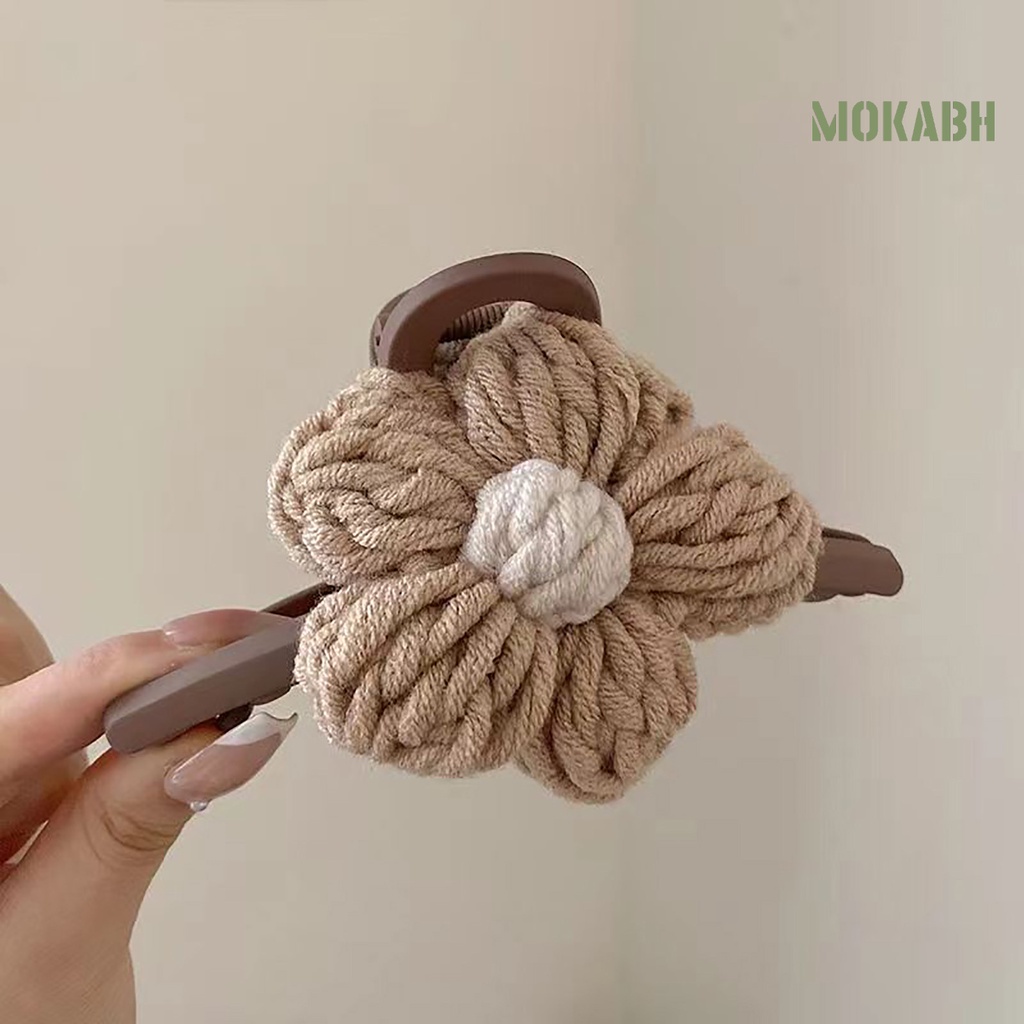 Kẹp Tóc Càng Cua Cố Định Tóc Đuôi Ngựa Mạnh Chống Trượt Màu Sắc Tương Phản