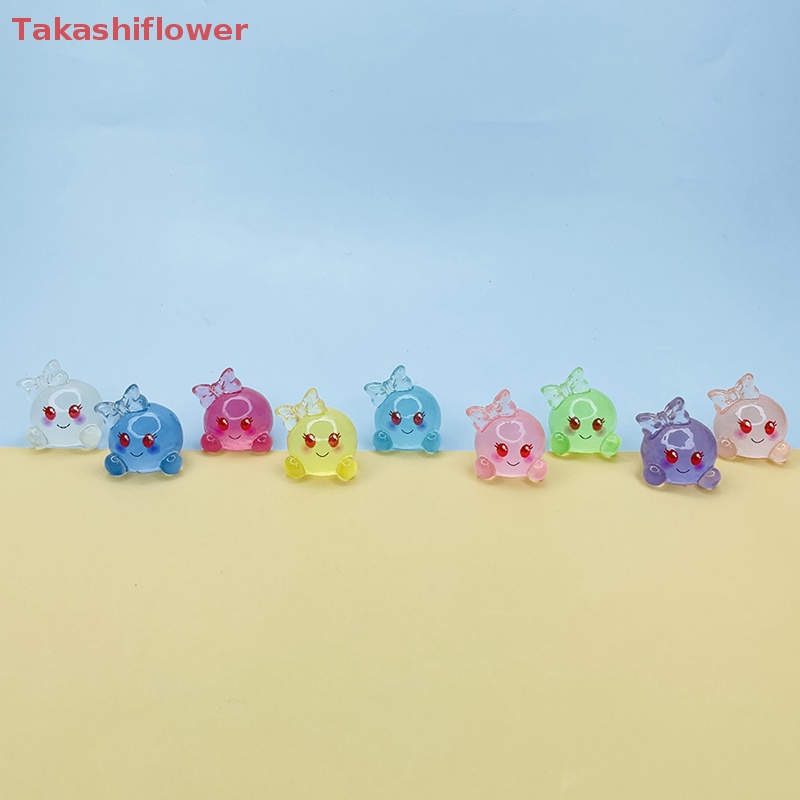 Set 5 Mặt Dây Chuyền Ba Chiều Bằng Nhựa resin Họa Tiết Hoạt Hình Ba Chiều Sáng Tạo DIY