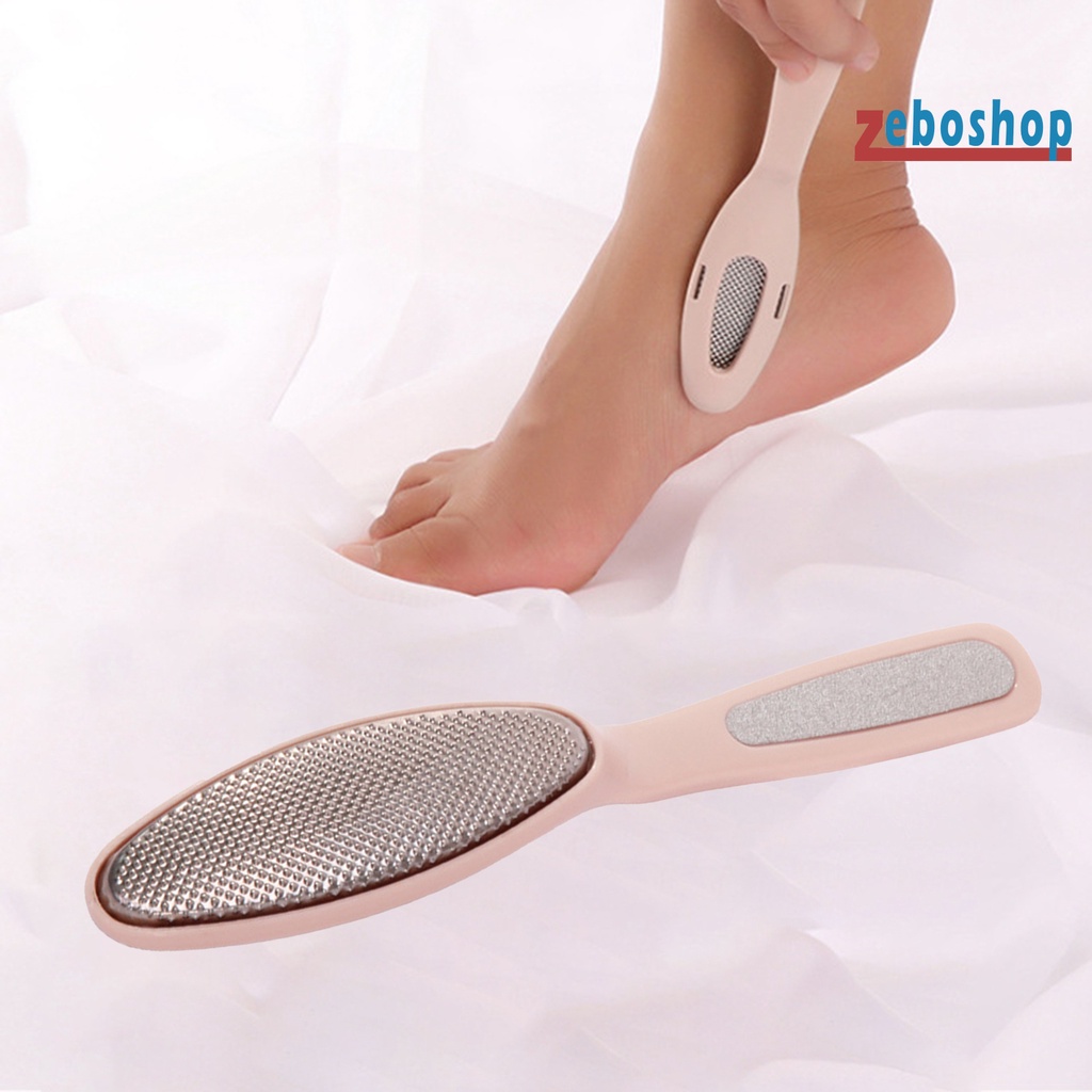 Dụng Cụ Dũa Móng Chân Hai Mặt Bằng Thép Không Gỉ Tiện Dụng