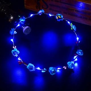 Vòng Hoa Đội Đầu Có Đèn LED Phát Sáng Độc Đáo