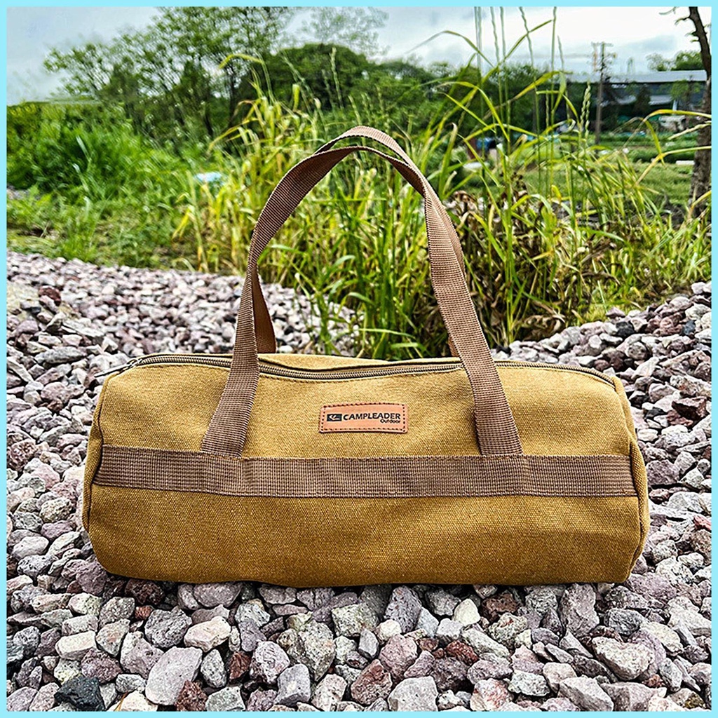 Túi Canvas Đựng Dụng Cụ Làm Móng / Cọc Cắm Đất Tiện Dụng