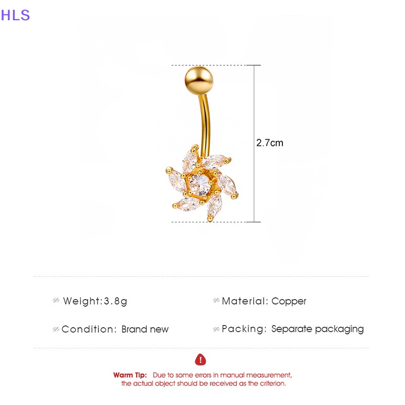 Khuyên Rốn Hình Hoa Thời Trang Chất Lượng Cao