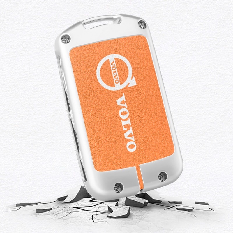 Ốp Bảo Vệ Chìa Khóa Xe Hơi Volvo S60 Xc90 S90 Xc40l V60 Xc60 V90 Bằng Hợp Kim