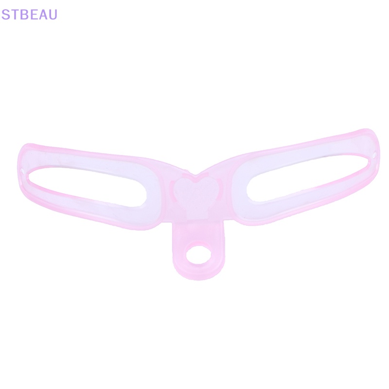 Khuôn Vẽ Lông Mày 4 Trong 1 Có Thể Tái Sử Dụng Kèm Thẻ Chuốt Lông Mày