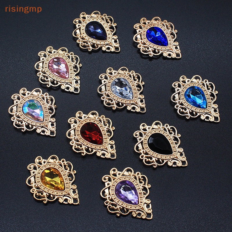 Phụ Kiện Trang Trí Quần Áo Hình Giọt Nước Bằng Acrylic Kích Thước 32 * 26mm