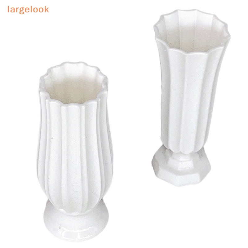 Bình Hoa Mini Bằng Nhựa Resin Tỷ Lệ 1 / 6 Dùng Trang Trí Nhà Búp Bê