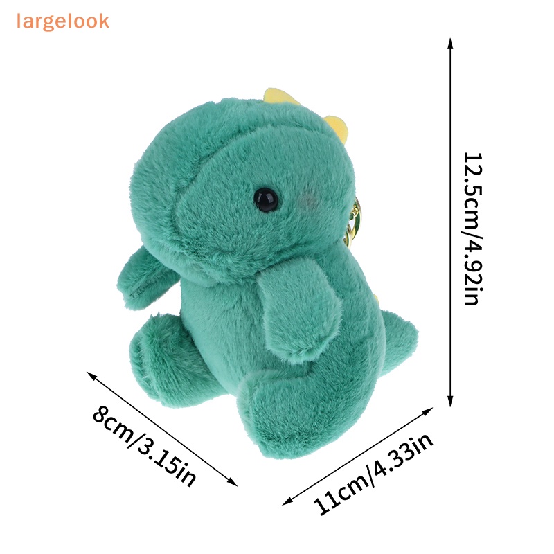 Móc Khóa Hình Khủng Long Nhồi Bông Mềm Mại Dễ Thương