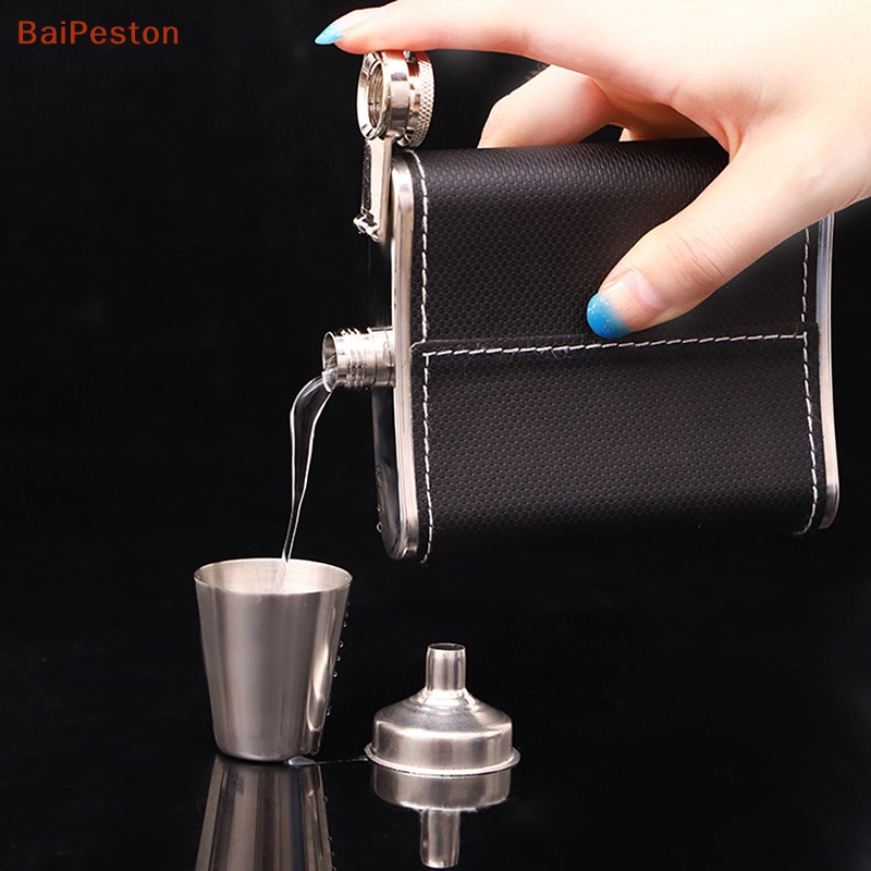 Bình Đựng Rượu Bằng Thép Không Gỉ 7oz