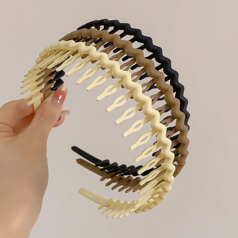 Bộ 4 Băng Đô Cài Tóc / Rửa Mặt Đơn Giản Thời Trang Mùa Hè 2023