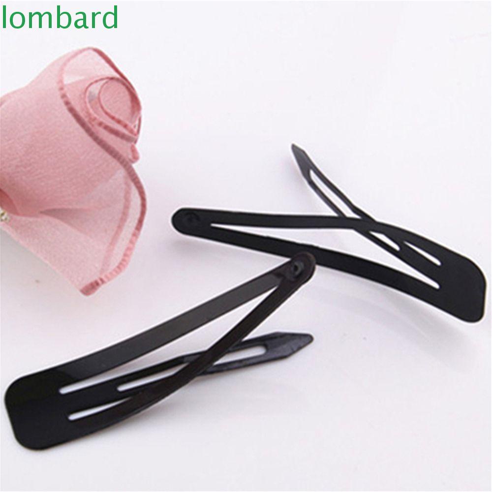 Kẹp Tóc Kim Loại Trơn Hình Giọt Nước Dễ Thương Cho Bé Gái