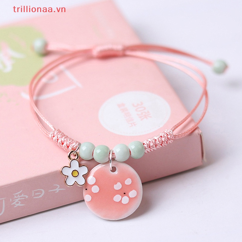 Vòng Đeo Tay Bằng Gốm Phong Cách Trung Hoa Cổ Điển Cho Nữ