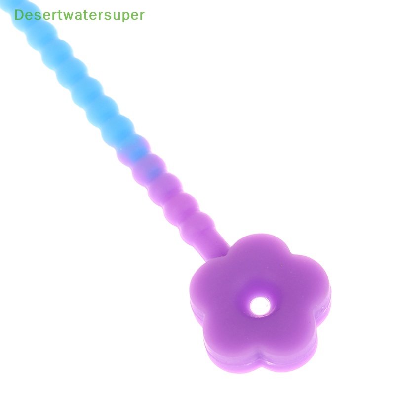 Set 5 Dây Silicone Tự Khóa 21cm Màu Kẹo