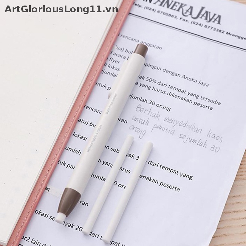 Artgloriouslong Cục Tẩy Kiểu Nhấn Sáng Tạo Thay Thế Lõi Có Thể Rút Lại Và Tẩy Nghệ Thuật