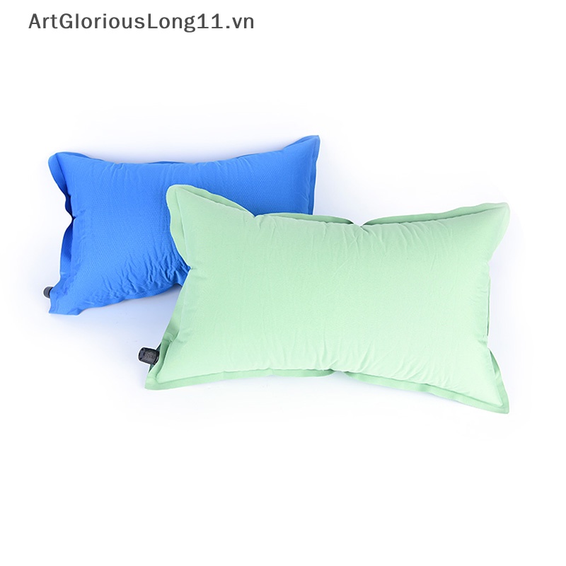 1 Gối Bơm Hơi Tự Động Siêu Nhẹ Dùng Khi Đi Cắm Trại Ngoài Trời