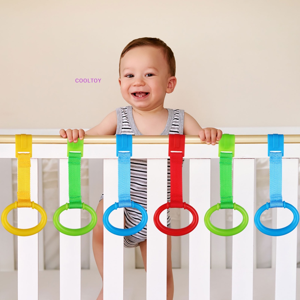 Set 16 Vòng Kéo Gắn Nôi Em Bé 4 Màu Sắc Đa Dạng