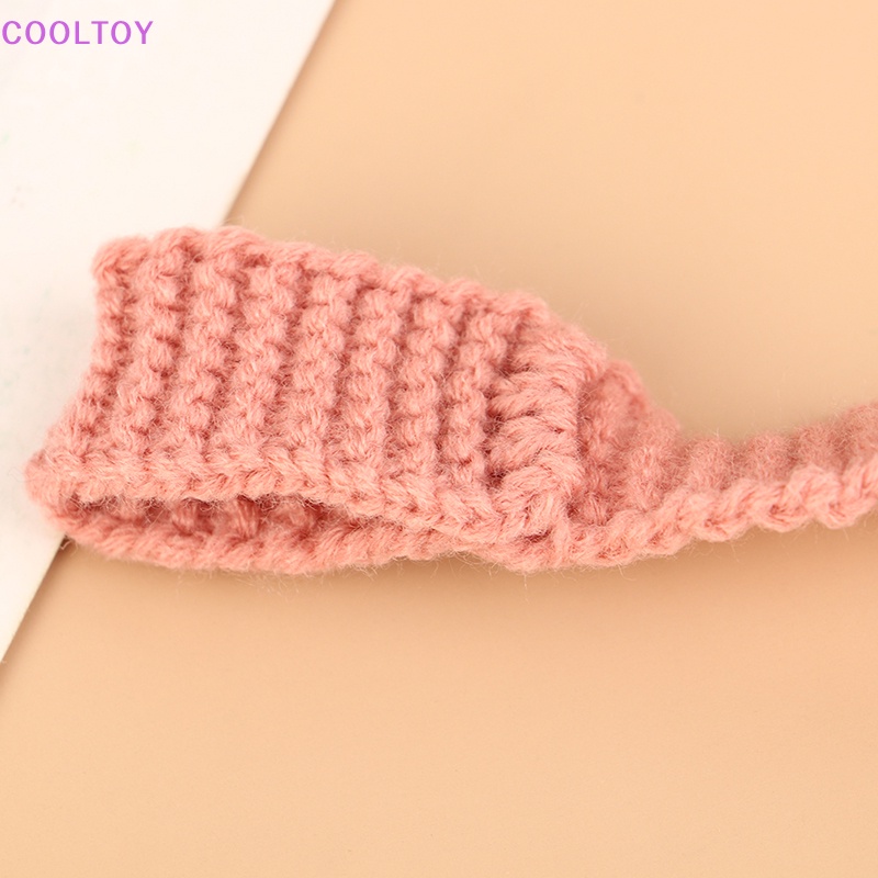 Cooltoy Set 5 Khăn Quàng Cổ Mini Dệt Kim Phong Cách Giáng Sinh Cho Búp Bê