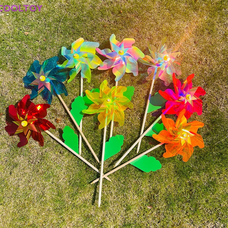 Cooltoy 1 Chong Chóng Gió Trang Trí Sân Vườn Tiệc Tùng Cắm Trại Đồ Chơi Trẻ Em HOT