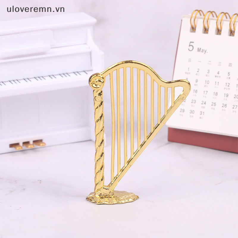 Mô Hình Nhạc Cụ Bằng Nhựa Đồ Chơi Cho Nhà Búp Bê