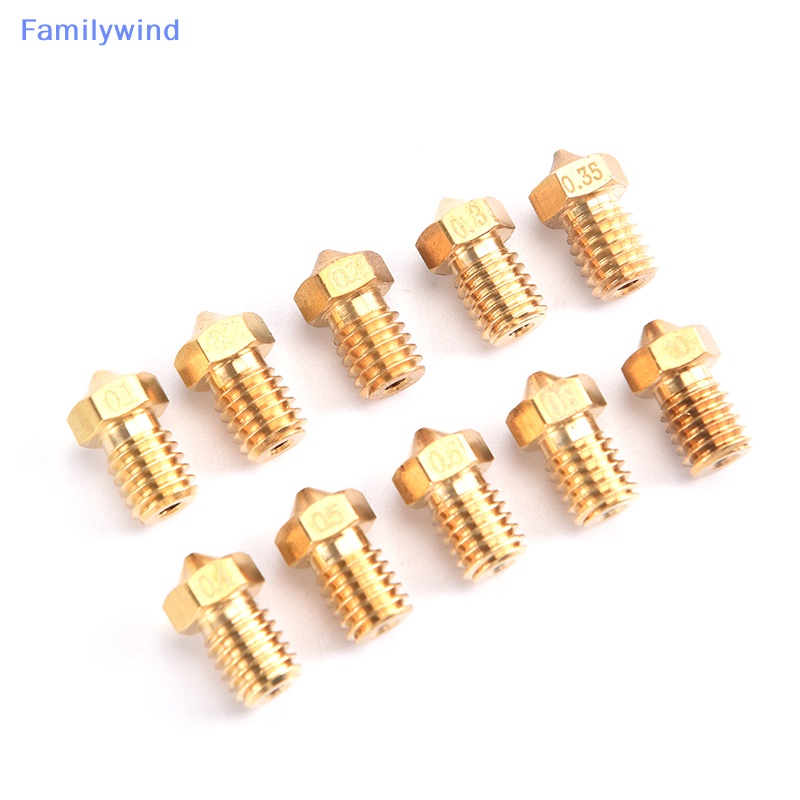 Vòi Phun V5 V6 0.2 0.3 0.4 0.5 0.6 0.8 1.0mm M6 Cho Máy In 3D