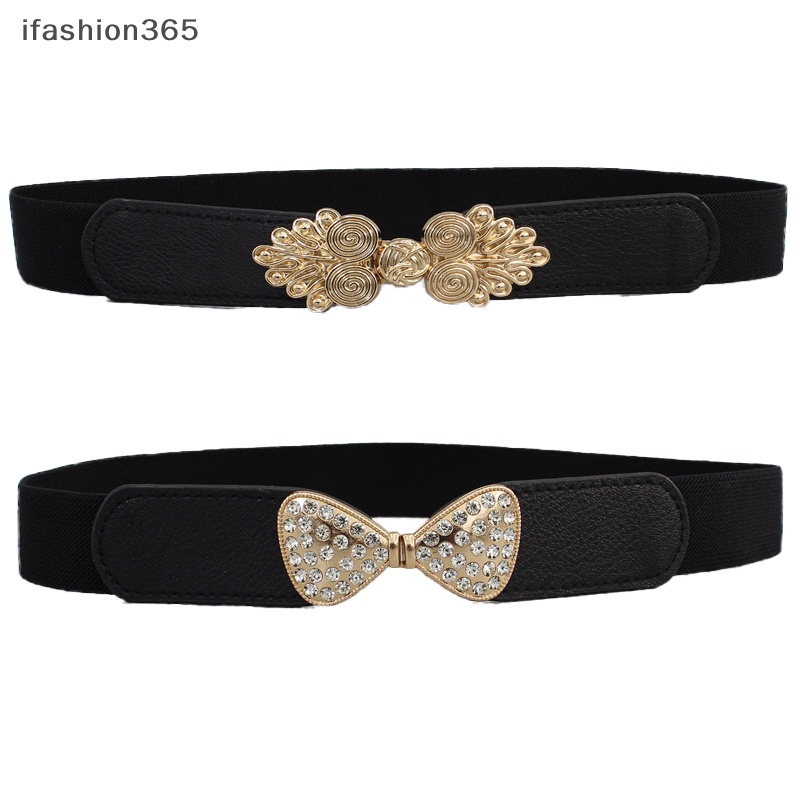 Thắt Lưng Co Giãn Có Khóa Cài Thời Trang Cho Nữ ifashion365