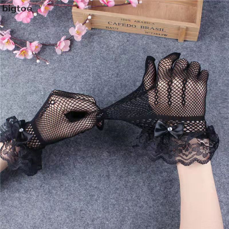 Găng Tay Ren Siêu Mỏng Thoáng Khí Cho Cô Dâu