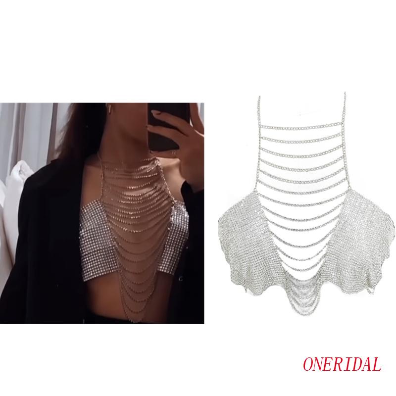 Áo Ngắn Đính Đá Kim Cương Khoét Lỗ Gợi Cảm Y2K Cho Nữ