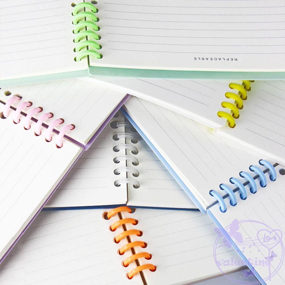 Set 10 Vòng Đệm 6 Vòng Đa Năng Cho Sổ Tay / Văn Phòng / Trường Học