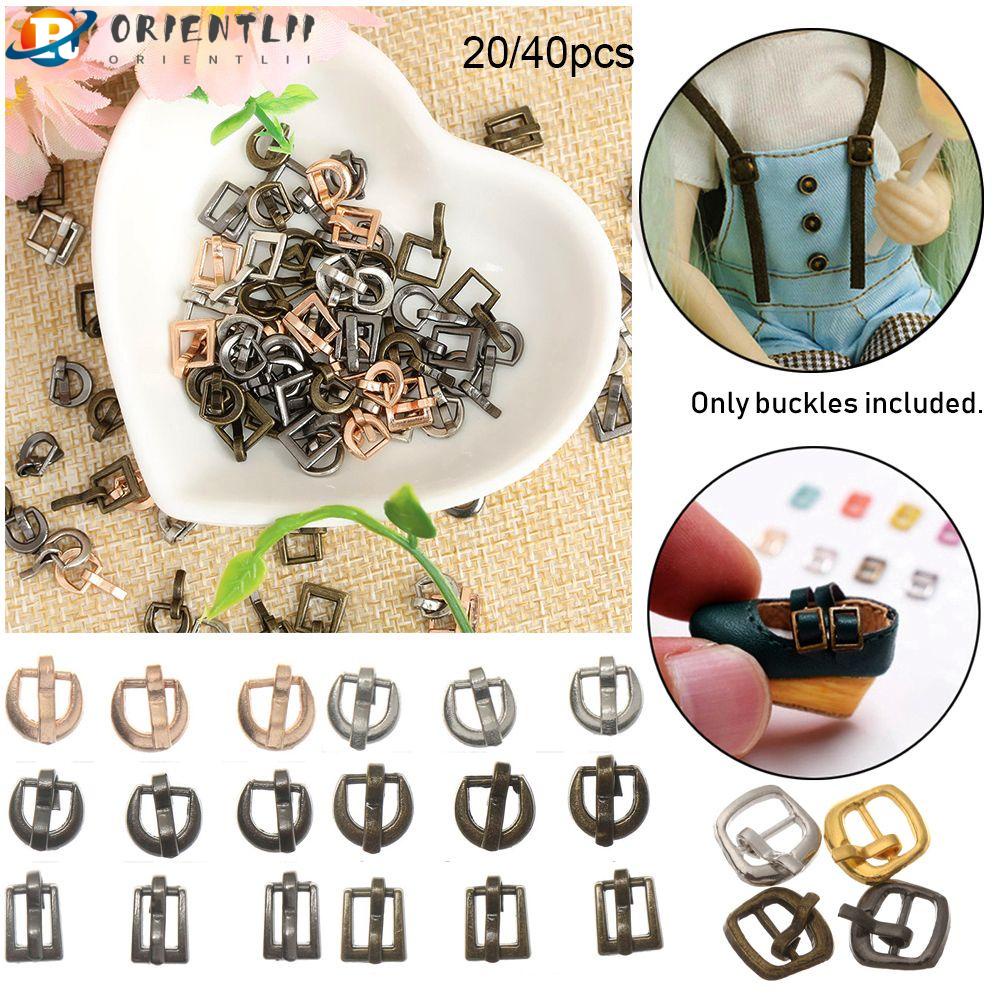 Set 20 / 40 Nút Thắt Dây Giày Dép 4Mm 4 Màu Tùy Chọn Tiện Dụng DIY