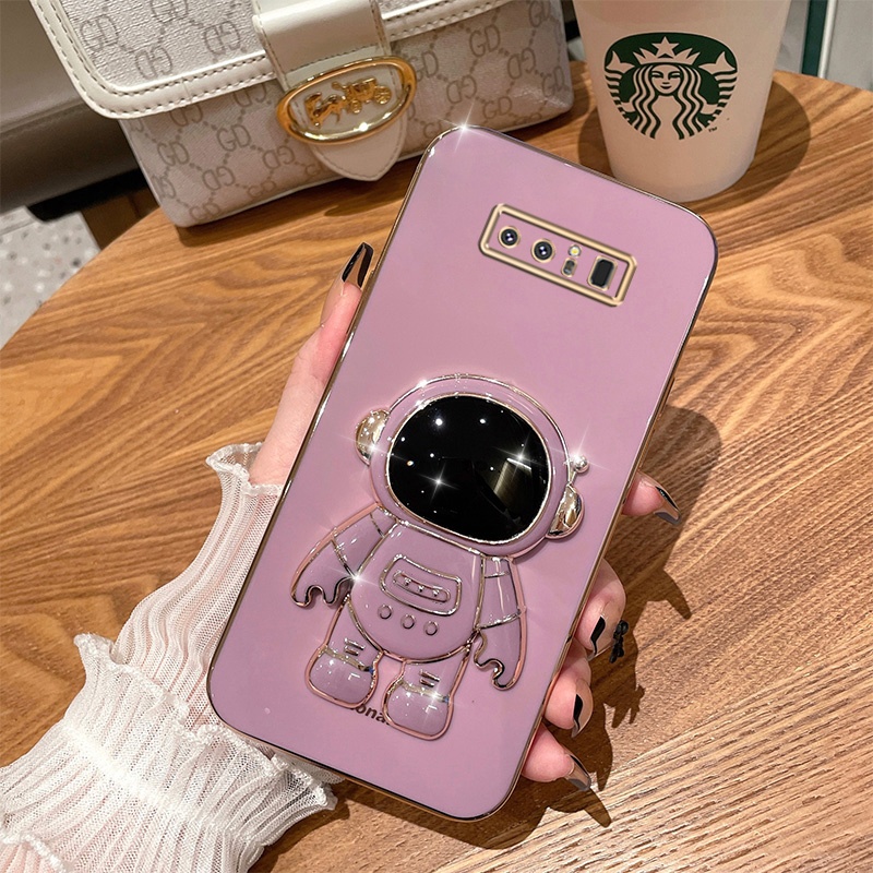 Ốp Lưng Samsung Note 8 Ốp Điện Thoại Silicone Mềm Cho Samsung Note 8 Fsj6 Fsj6 Viền Vuông Cute Thường