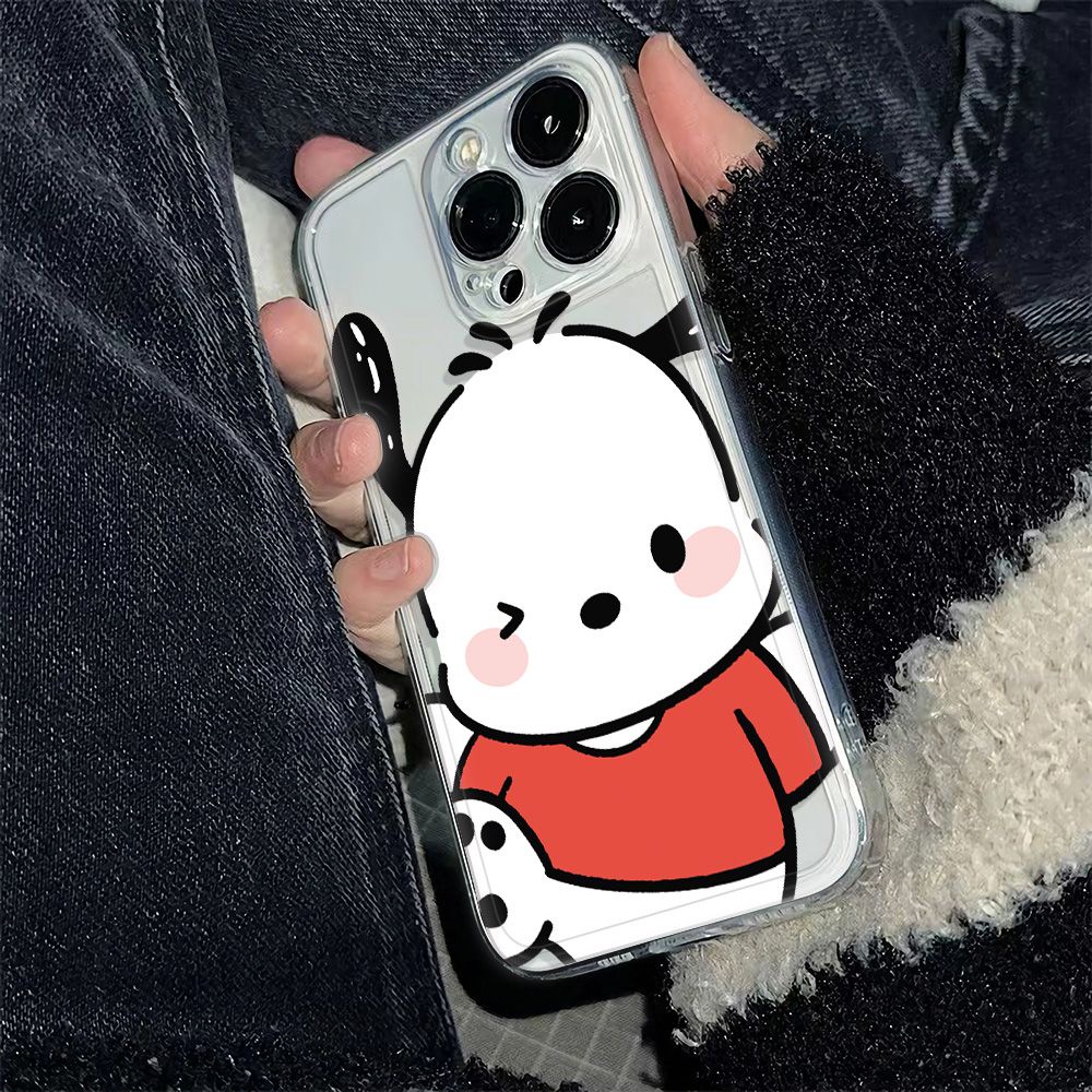 ✅Ốp Điện Thoại Mềm Chống Sốc Họa Tiết Cún Pacha 6In Cho Iphone 12 11 Max 1314 Pro 78