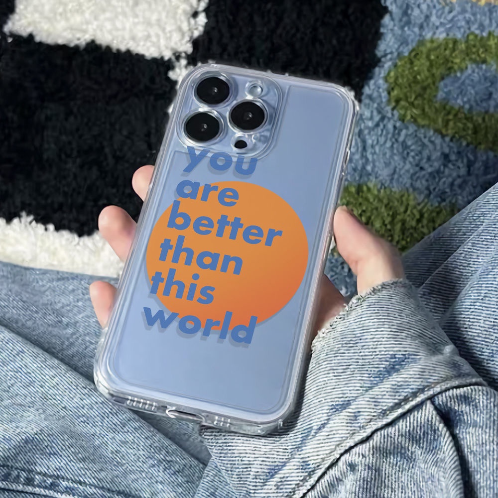 ✅Ốp Điện Thoại Mềm Chống Sốc Kiểu Dáng Đơn Giản Cho Iphone12Plus6In1178 13 14promax