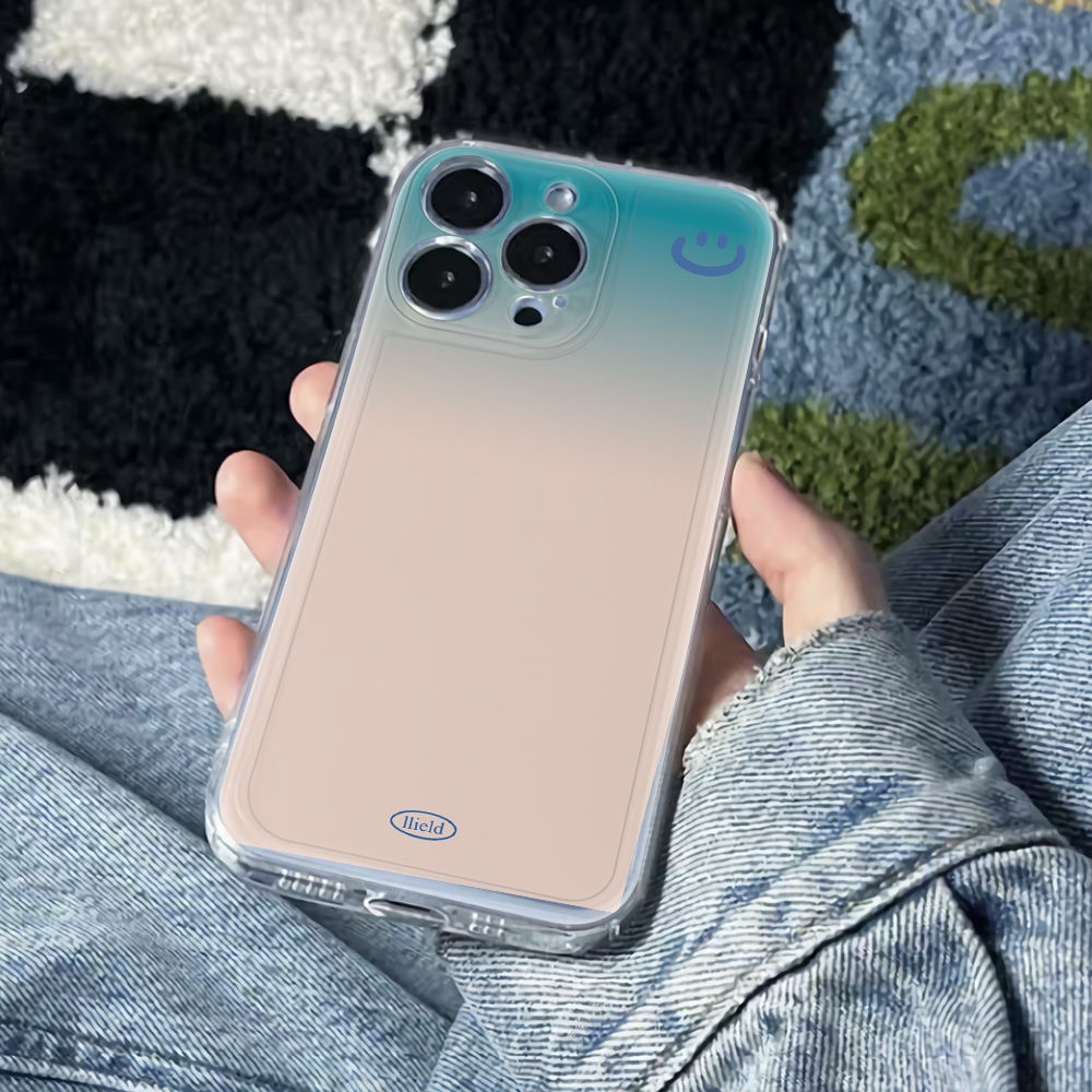 ✅Ốp Điện Thoại Mềm Chống Sốc 6In Màu Xanh Dương Đậm Đơn Giản Cho Iphone1278Plus 1114pro 13 MHBS