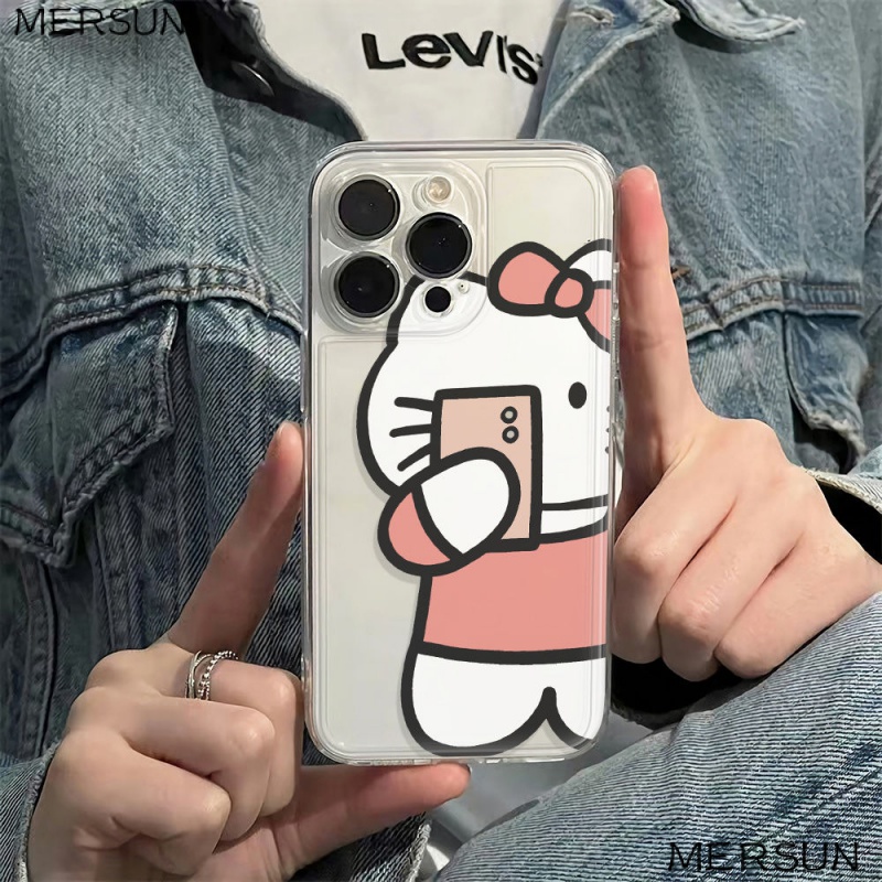 ✅Ốp Điện Thoại Dẻo Họa Tiết Chú Mèo Dễ Thương Chống Sốc Cho Plusmax786In13Kt 11 14proiPhone12 BYSO