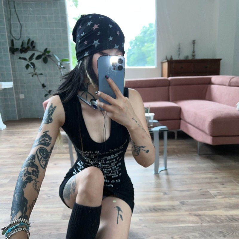 Cozok Đầm Không Tay Ôm Eo Co Giãn Thời Trang Gợi Cảm