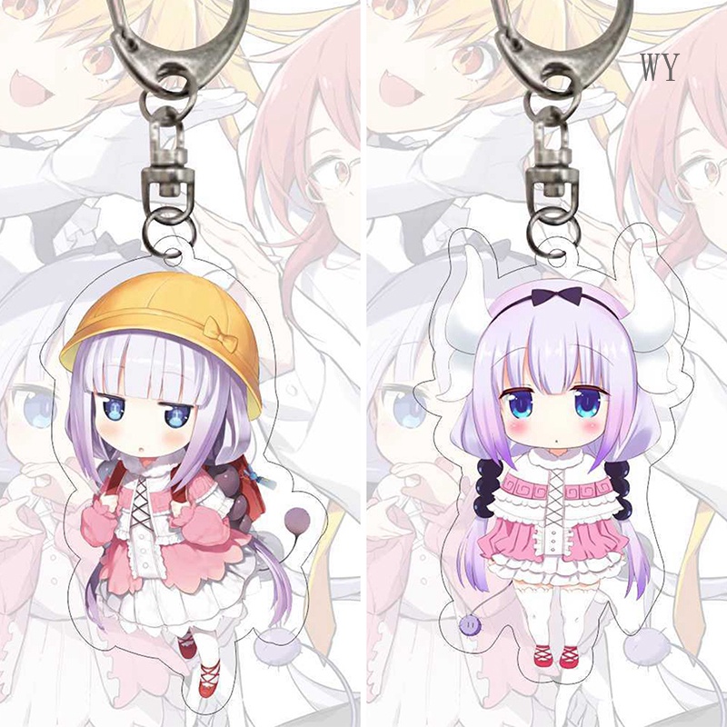 Móc Khóa Acrylic Hình Nhân Vật Anime Xinh Xắn