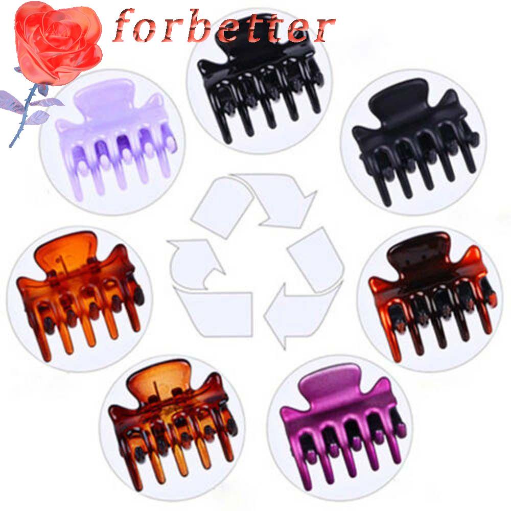 Kẹp Tóc Nhựa Mini Thiết Kế Xinh Xắn Thời Trang Cho Nữ