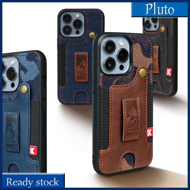 Ốp Điện Thoại Kiểu Ví Tiền Có Ngăn Thẻ Cho Iphone13 Pro / Iphone14