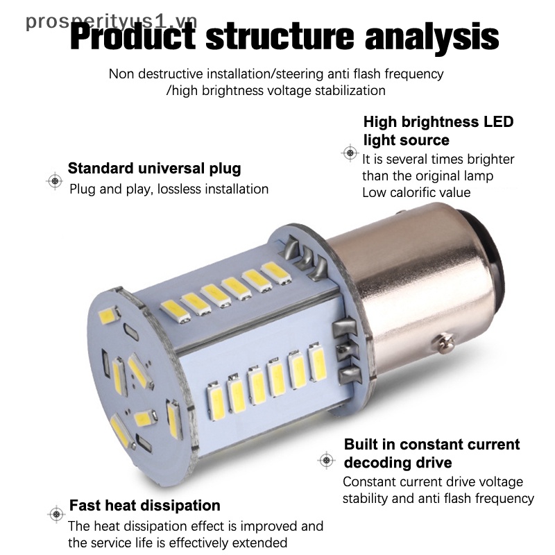 Bóng Đèn LED Tín Hiệu Phanh Xe Tự Động prosperityus1 [prosperityus1]