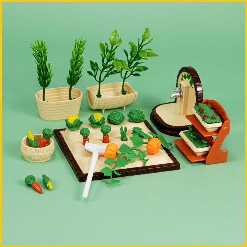 Rau Củ Quả Mini Tỉ Lệ 1: 12 Trang Trí Nhà Búp Bê