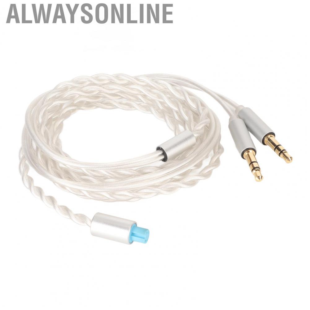 Alwaysonline Headphone Cord 3.5mm Replacement Cable 3 in 1 Lossless  Professional for D600 HE400se D7100 MDR Z7