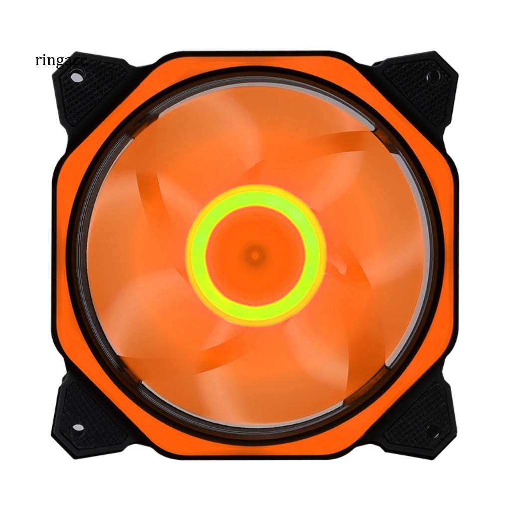 Quạt Tản Nhiệt RGA RGB Ít Ồn Kích Thước 12cm Tích Hợp Đèn LED Nhỏ Gọn Tiện Dụng Cho Máy Tính