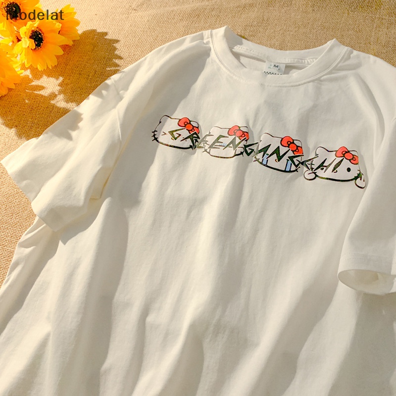 Áo Thun Nữ Tay Ngắn Dáng Rộng Y2k Phong Cách Đường Phố