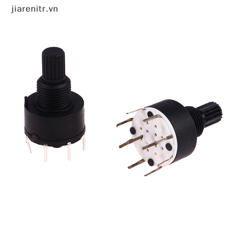 1 Cần Công Tắc Tròn 1 / 2 Cực 3 / 4 / 5 / 6 / 8 Vị Trí SR16 16mm DC60V 0.3A 15mm